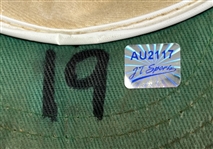 Robin Yount 1983 Milwaukee Brewers Game Used Hat JT Sports/ John Taube LOA