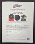 Bert Blyleven 1984 Cleveland Indians Game Used Hat JT Sports/ John Taube LOA
