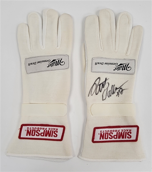 Rusty Wallace Autographed Simpson Racing Gloves