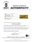 Robin Yount 1990 Milwaukee Brewers Game Used & Autographed Bat w/ Beckett LOA