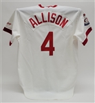 Bob Allison Game Used Cracker Jack Old Timers Full Uniform