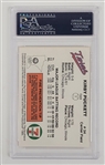 Kirby Puckett 1985 7-11 Twins #1 Rookie Card PSA 10