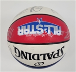 2011 NBA All-Stars Autographed Basketball LE #715/2011 w/ Durant Duncan & Garnett Beckett LOA