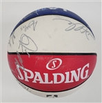 2011 NBA All-Stars Autographed Basketball LE #715/2011 w/ Durant Duncan & Garnett Beckett LOA