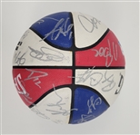 2011 NBA All-Stars Autographed Basketball LE #715/2011 w/ Durant Duncan & Garnett Beckett LOA
