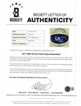 2011 NBA All-Stars Autographed Basketball LE #715/2011 w/ Durant Duncan & Garnett Beckett LOA