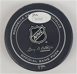 Nicklas Backstrom Autographed Washington Capitals Hockey Puck JSA