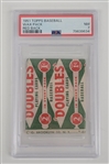 1951 Topps Baseball Wax Pack Red Back PSA 7
