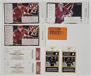 Minnesota North Stars & Phoenix Coyotes Ticket Collection
