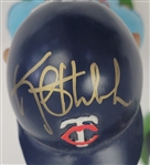 Lot of 4 Tom Kelly, Carl Pohlad, Bert Blyleven, & Kent Hrbek Autographed Minnesota Twins Bobbleheads Beckett