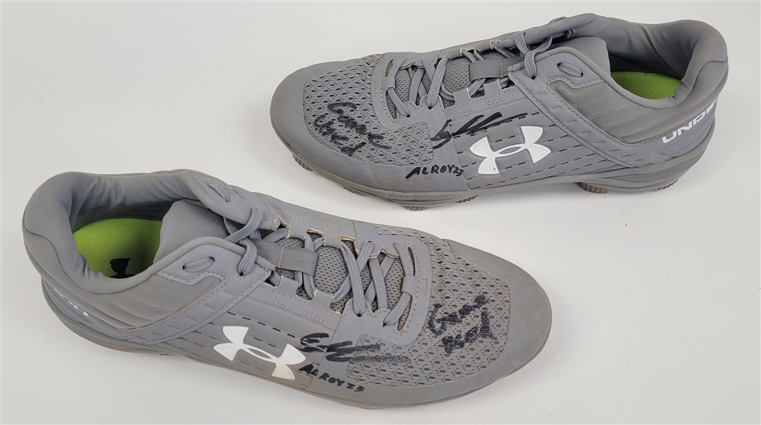 Gunnar Henderson 2019 Game Used & Autographed Cleats Beckett w/ PSA/DNA LOA
