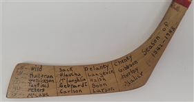 1942-43 Mini Hockey Stick