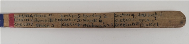 1942-43 Mini Hockey Stick