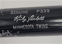 Kirby Puckett Autographed & Extensively Inscribed Louisville Slugger Bat w/ Beckett LOA