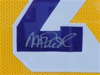Magic Johnson Autographed & Framed Custom Jersey JSA