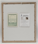 The Kings of Baseball Autographed & Framed 24x29 Ron Lewis Lithograph Signed by Hank Aaron, Rickey Henderson, Nolan Ryan, & Pete Rose w/ Beckett LOA