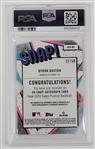 Byron Buxton 2023 Topps Pristine Oh Snap! Autograph - Gold Card LE #32/50 PSA 9