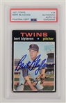 Bert Blyleven Autographed 1971 Topps #26 Rookie Card PSA Auto 10