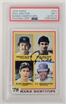 Paul Molitor Autographed 1978 Topps #707 Rookie Card PSA 7 Auto 10
