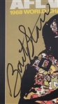 Lot of 21 Super Bowl MVP Autographed Postcards Beckett LOA