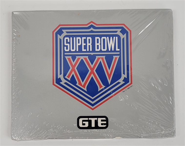 GTE Silver Anniversary Super Bowl Theme Art Cards Sealed LE #041040