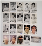 Lot of 20 Baltimore Orioles Autographed Vintage Photo Postcards Beckett