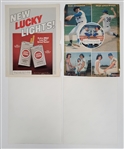 Lot of 4 Baseball Autographed Photos & Magazine Pages Beckett