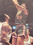 Kareem Abdul-Jabbar Autographed & Inscribed Magazine Page Beckett