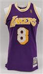 Kobe Bryant Autographed 1996-97 Los Angeles Lakers Mitchell & Ness HWC Jersey LE #5/8 PSA/DNA & Beckett LOA