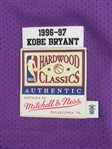 Kobe Bryant Autographed 1996-97 Los Angeles Lakers Mitchell & Ness HWC Jersey LE #5/8 PSA/DNA & Beckett LOA