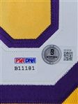 Kobe Bryant Autographed 1999-00 Los Angeles Lakers Mitchell & Ness NBA Finals HWC Jersey LE #5/8 PSA/DNA & Beckett LOA