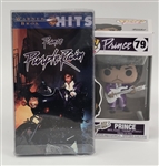 Prince "Purple Rain" VHS Tape & Funko Pop