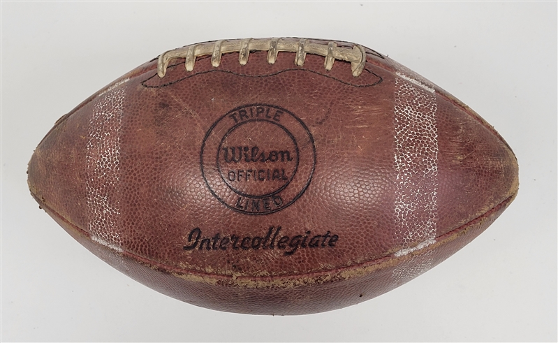Vintage Wilson Intercollegiate Football