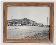 Vintage Framed Photo of Met Center Under Construction