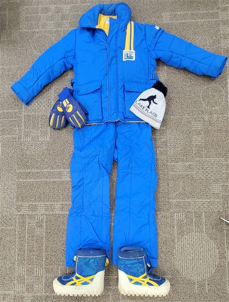 1980 Lake Placid Olympics Worn Winter Suit
