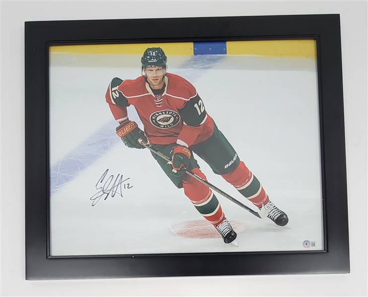 Eric Staal Autographed 16x20 Photo Beckett
