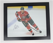 Eric Staal Autographed 16x20 Photo Beckett