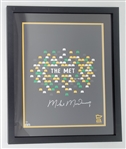 Mike Modano Autographed & Framed "The Met" 16x20 Photo LE #8/9 Beckett