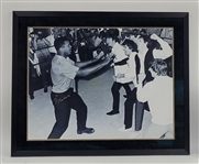 Muhammad Ali Autographed & Framed 29x38 Photo
