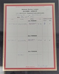 Gordie Howe Autographed & Inscribed 11x14 Photo & Replica Score Sheet Display LE #58/199