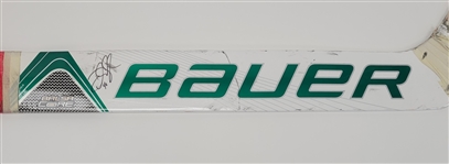 Devan Dubnyk Minnesota Wild Game Used & Autographed Hockey Stick w/ Wild LOA