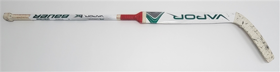 Devan Dubnyk Minnesota Wild Game Used & Autographed Hockey Stick w/ Wild LOA