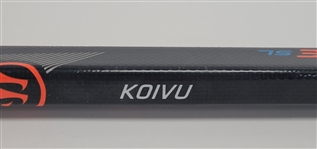 Mikko Koivu Minnesota Wild Game Used & Autographed Hockey Stick w/ Wild LOA