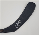 Pierre-Marc Bouchard Minnesota Wild Game Used & Autographed Hockey Stick w/ Wild LOA