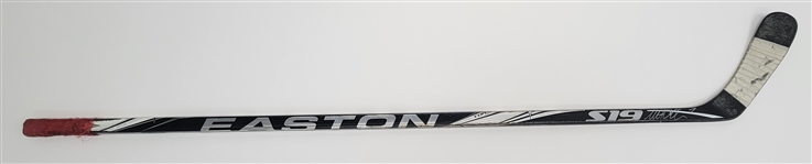 Matt Cullen Minnesota Wild Game Used & Autographed Hockey Stick w/ Wild LOA