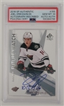Joel Eriksson Autographed & Inscribed 2016 SP Authentic #155 Rookie Card LE #559/999 PSA 10