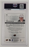 Joel Eriksson Autographed & Inscribed 2016 SP Authentic #155 Rookie Card LE #559/999 PSA 10