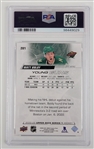 Matt Boldy Autographed & Inscribed 2022 Upper Deck #201 Rookie Card PSA/DNA Authentic