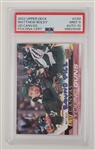 Matt Boldy Autographed & Inscribed 2022 Upper Deck UD Canvas Rookie Card PSA 9 Auto 10