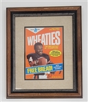 Walter Payton Framed Wheaties Box